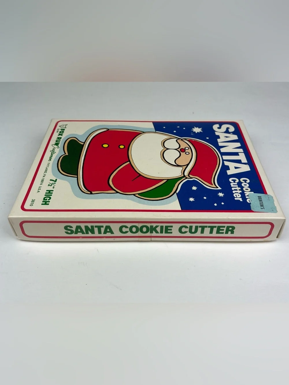 Christmas 1984 FOX RUN Cookie Cutter 7-1/2